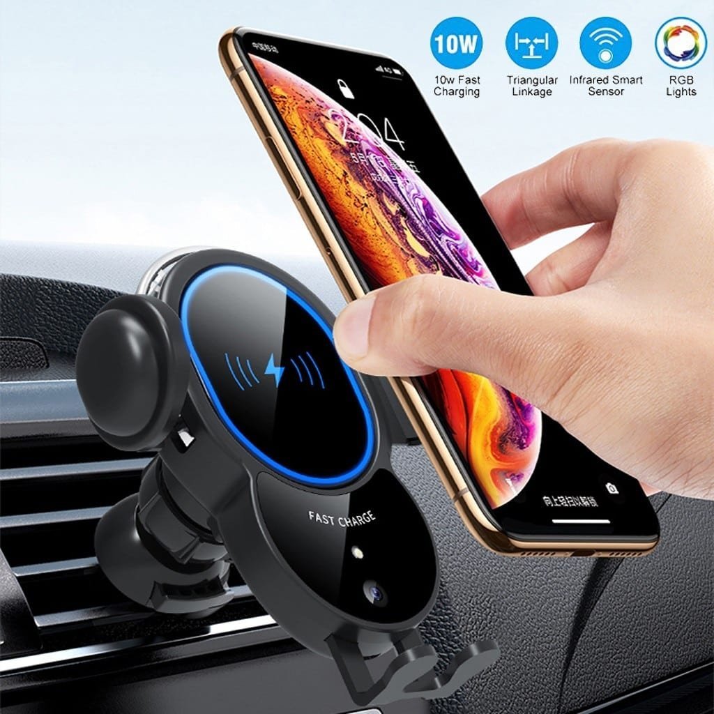 10W Wireless Automatic Clamping Mount Fast Charger For Your Car - Bauer USA10W Wireless Automatic Clamping Mount Fast Charger For Your CarDC - THE CEO