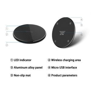 15W Fast Wireless Charger Pad - Bauer USA15W Fast Wireless Charger PadDC - THE CEO