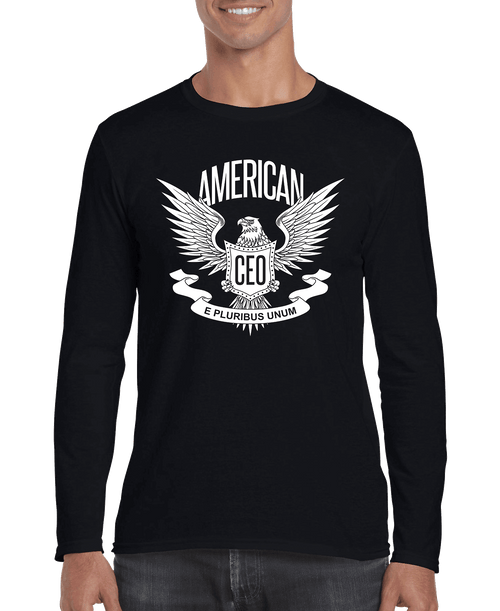American CEO Patriotic Eagle Men's Long Sleeve Shirt - Bauer USAAmerican CEO Patriotic Eagle Men's Long Sleeve ShirtDC - THE CEO