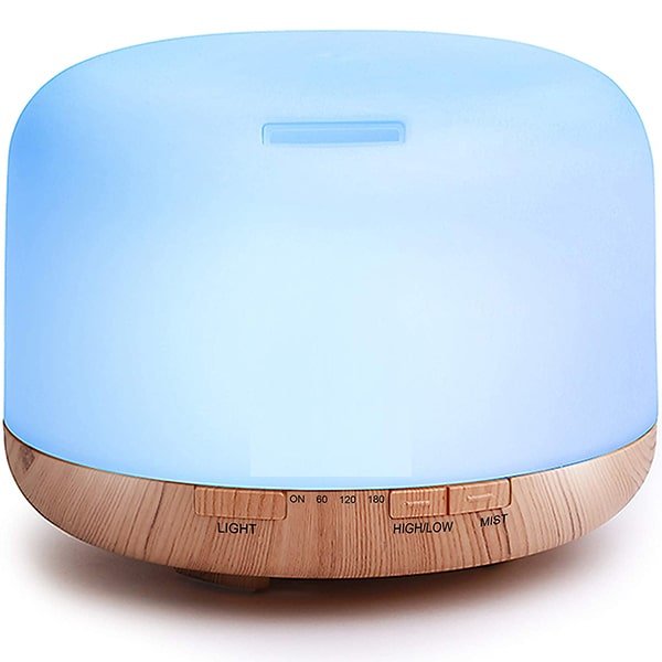 Color Changing Essential Oil Aromatherapy Diffuser With Remote - Bauer USAColor Changing Essential Oil Aromatherapy Diffuser With RemoteDC - THE CEO