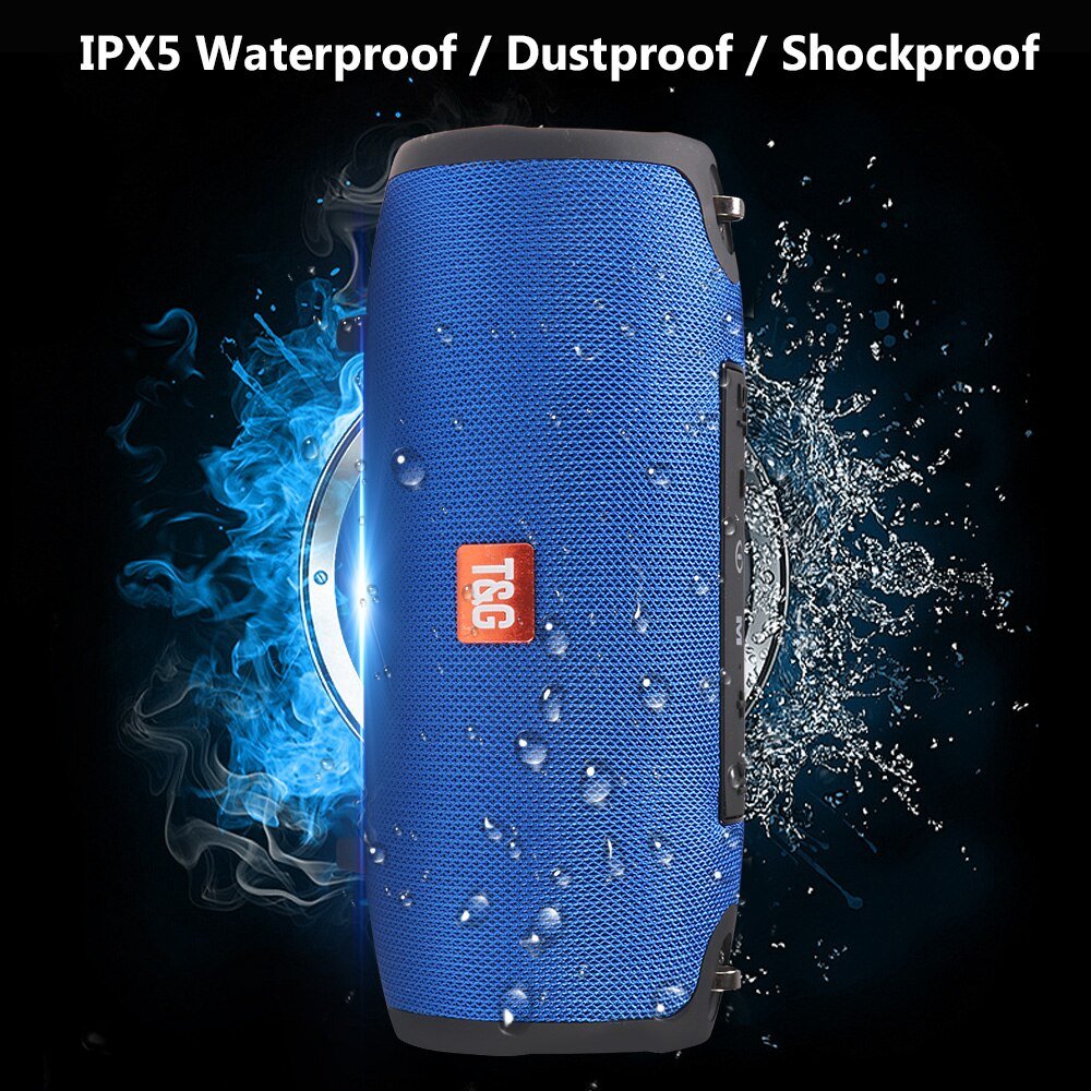 Large Waterproof Wireless Portable Bluetooth Speaker With Strap - Bauer USALarge Waterproof Wireless Portable Bluetooth Speaker With StrapDC - THE CEO