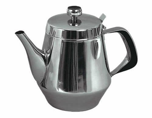 Stainless Steel Gooseneck Tea & Coffee Pot w/ Vented Hinged Lid - Bauer USAStainless Steel Gooseneck Tea & Coffee Pot w/ Vented Hinged LidDC - Pride India Brands