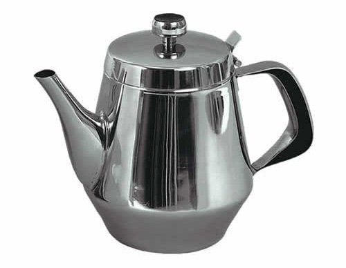 Stainless Steel Gooseneck Tea & Coffee Pot w/ Vented Hinged Lid - Bauer USAStainless Steel Gooseneck Tea & Coffee Pot w/ Vented Hinged LidDC - Pride India Brands